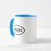 Bourne, MA Kaffeetasse (Vorderseite Links)