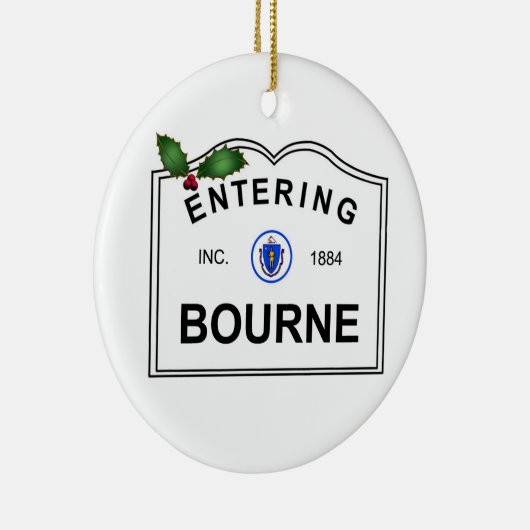 Bourne MA Keramikornament (Rechts)