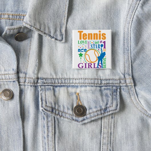 Bourne-Tennis Button (Beispiel)