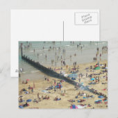 Bournemouth Beach UK Postkarte (Vorne/Hinten)