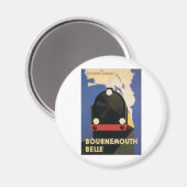 Bournemouth Belle Magnet (Vorderseite/Rückseite)