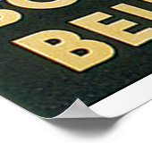 Bournemouth Belle Vintage Travel Poster (Ecke)