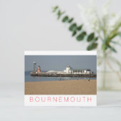 Bournemouth Feiertagspostkarte (Stehend Vorderseite)
