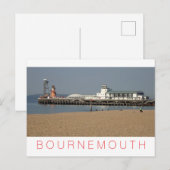 Bournemouth Feiertagspostkarte (Vorne/Hinten)