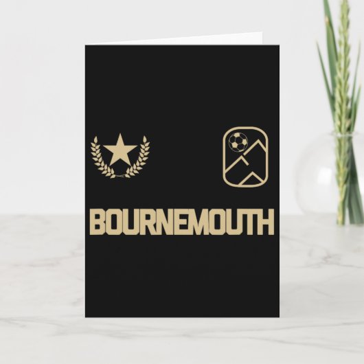 Bournemouth Fußballtrikot  Karte (Vorderseite)