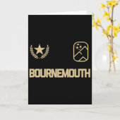 Bournemouth Fußballtrikot  Karte (Gelbe Blume)