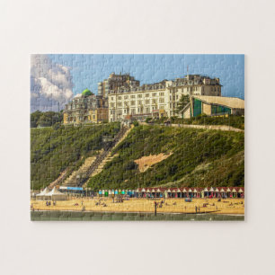 Bournemouth-Küste. Puzzle