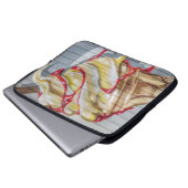 Bournemouth Laptopschutzhülle (Vorne Knopf)