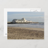 Bournemouth Pier im Winter Postkarte (Vorne/Hinten)