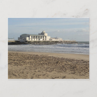 Bournemouth Pier im Winter Postkarte