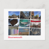 Bournemouth Postkarte (Vorderseite)