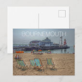 Bournemouth Postkarte (Vorne/Hinten)