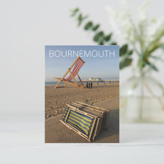 Bournemouth Postkarte (Stehend Vorderseite)