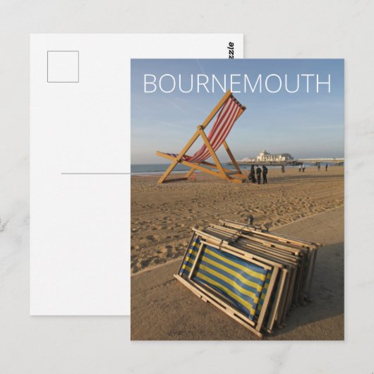 Bournemouth Postkarte (Vorne/Hinten)