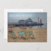 Bournemouth Postkarte (Vorne/Hinten)