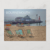 Bournemouth Postkarte (Vorderseite)