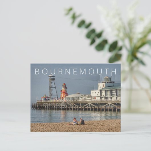 Bournemouth Postkarte (Stehend Vorderseite)
