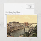 Bourse und Hafen, Konigsberg, Ostpreußen, G Postkarte (Vorne/Hinten)