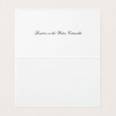 Bourton auf der Weihnachtsbaum-Cotswolds-Karte (Innenseite Aufgefaltet)