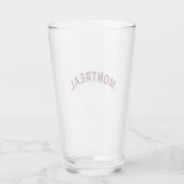 Bourton Base in Montreal, Kanada Glas (Rückseite)