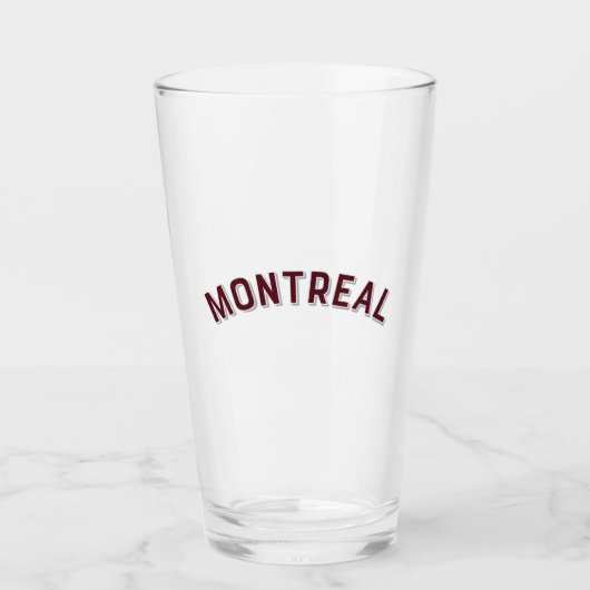 Bourton Base in Montreal, Kanada Glas (Vorderseite)