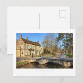 Bourton-on-the-Water Postkarte (Vorne/Hinten)