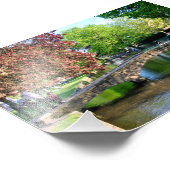 Bourton on Water Cotswolds England Fotodruck (Ecke)