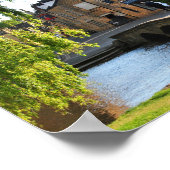 Bourton on Water Cotswolds England Poster (Ecke)