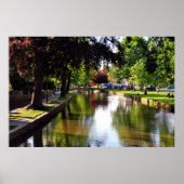 Bourton on Water Cotswolds England Poster (Vorne)