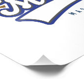 Bousquet Mountain Massachusetts Skilogos Fotodruck (Ecke)