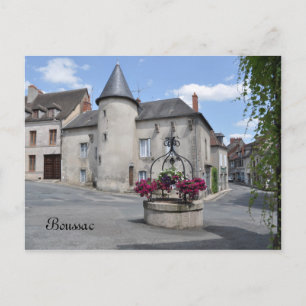 Boussac, Creuse, Frankreich, Postkarte
