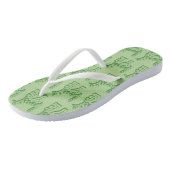 Bout Ye Flipflops, Northern Irish Gruß Badesandalen (Schrägansicht)