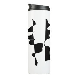 Bouteille Isotherme Art Abstrait Dual Face Thermosbecher