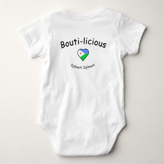 Bouti-licious Baby Crawler Strampler (Rückseite)