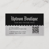 Boutique belohnen QR Code Business Cards Visitenkarte (Vorderseite)