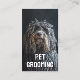 Boutique Bergamasco Sheepdog Visitenkarte