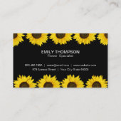 Boutique Blume | Sun Blume, klein II Visitenkarte (Rückseite)
