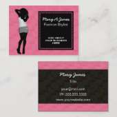 Boutique Business Cards Visitenkarte (Vorne/Hinten)