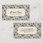 Boutique Business Cards Visitenkarte (Vorne/Hinten)
