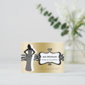 Boutique Business Cards Visitenkarte (Stehend Vorderseite)