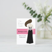 Boutique Business Cards Visitenkarte (Stehend Vorderseite)