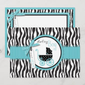 Boutique Chic Boy Card B2 Ankündigung (Vorne/Hinten)