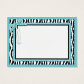 Boutique Chic Boy Geschenkmarke (Rückseite)