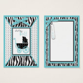 Boutique Chic Boy Geschenkmarke (Vorne & Hinten)