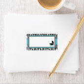 Boutique Chic Boy Gift Label Adressaufkleber (Insitu)