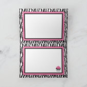 Boutique Chic Cupcakes Card Karte (Innenseite)