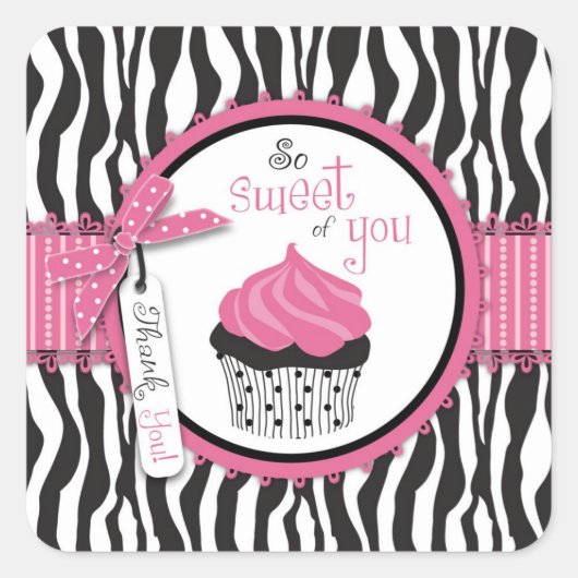 Boutique Chic Cupcakes TY Sticker S2 (Vorderseite)