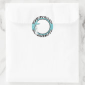 Boutique Chic Sticker Aqua (Tasche)