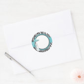 Boutique Chic Sticker Aqua (Umschlag)