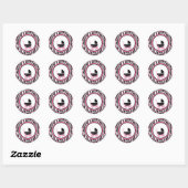 Boutique Chic Sticker_Hernandez Runder Aufkleber (Blatt)
